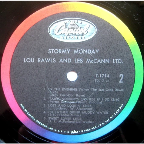 Lou Rawls / Les McCann Ltd. - Stormy Monday