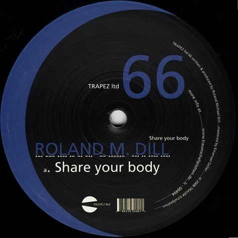 Roland Michael Dill - Share Your Body