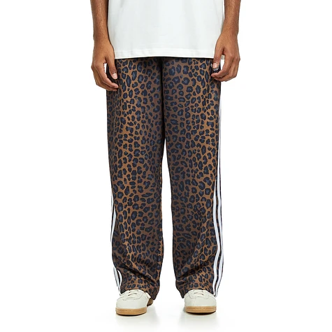 adidas - Firebird Loose Leopard Track Pants (Bronze Strata) | HHV