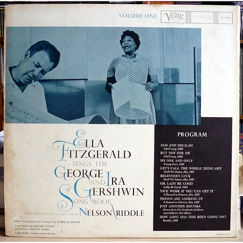 Ella Fitzgerald - Sings The George And Ira Gershwin Song Book - Volume One