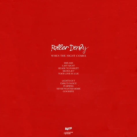 Roller Derby - When The Night Comes Red Vinyl Edition