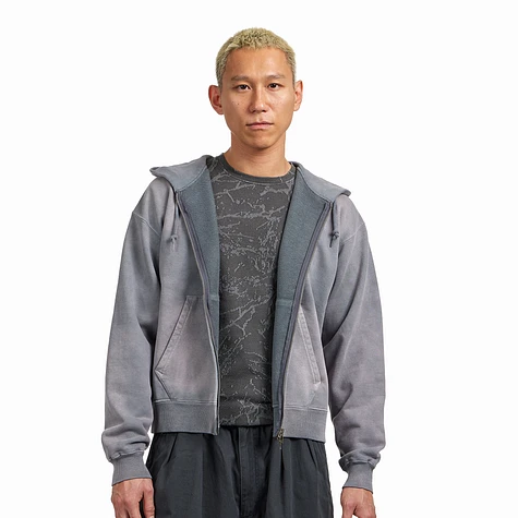 Beams - Fade Full Zip Hoodie (Soft Black) | HHV