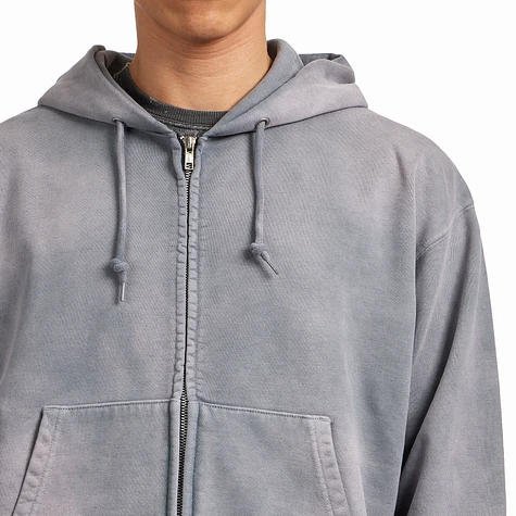 Beams - Fade Full Zip Hoodie (Soft Black) | HHV