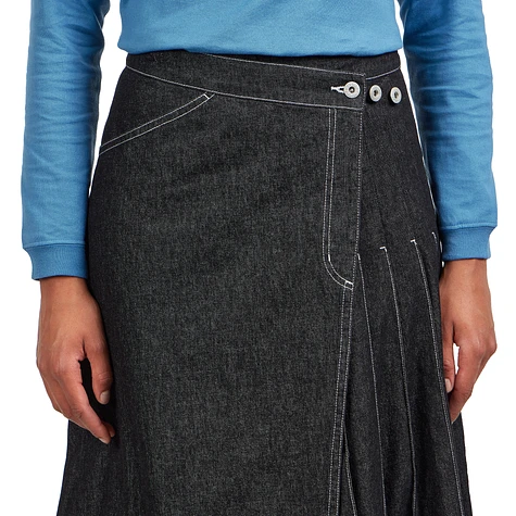 Beams Boy - Wrap Pleated Skirt