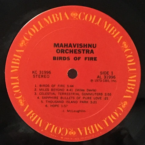 Mahavishnu Orchestra - Birds Of Fire