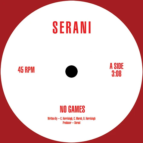 Serani - No Games Record Store Day 2025 Edition