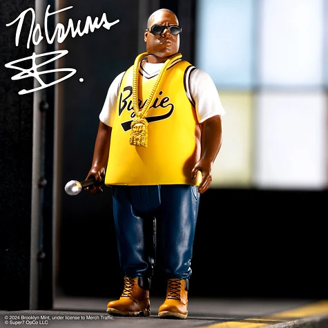 The Notorious B.I.G. - Notorious B.I.G. (Yellow Jersey) - ReAction Figure