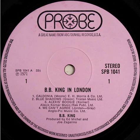 B.B. King - In London