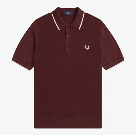 Fred Perry - Pique Stitch Knitted Shirt