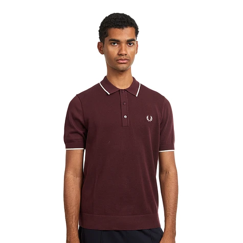 Fred Perry - Pique Stitch Knitted Shirt