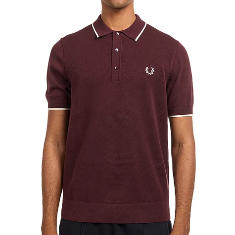 Fred Perry - Pique Stitch Knitted Shirt