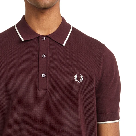 Fred Perry - Pique Stitch Knitted Shirt