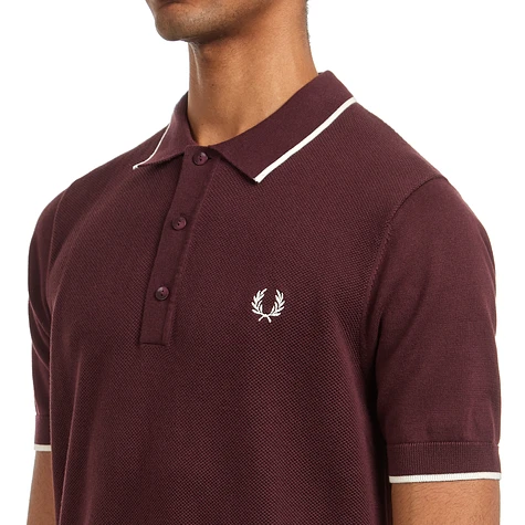 Fred Perry - Pique Stitch Knitted Shirt