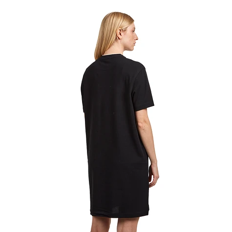 Fred Perry - Tipped Pique T-Shirt Dress (Black) | HHV