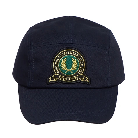 Fred Perry Tennis Badge 5Panel Twill Cap (Navy) HHV