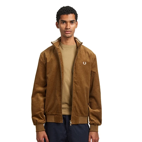 Fred Perry - Cord Brentham Jacket (Shaded Stone) | HHV