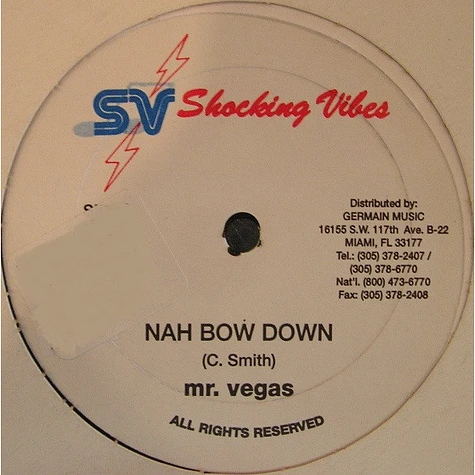 Mr. Vegas - Nah Bow Down