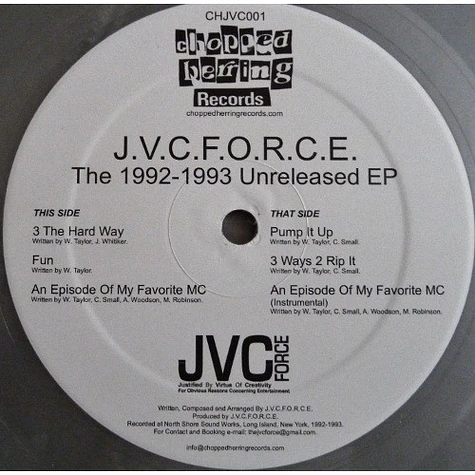 J.V.C. F.O.R.C.E. - The 1992-1993 Unreleased EP