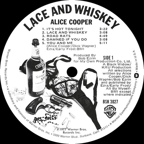 Alice Cooper - Lace And Whiskey