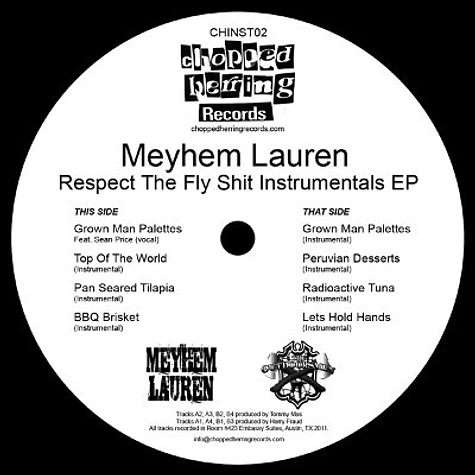 Meyhem - Respect The Fly Shit Instrumentals EP