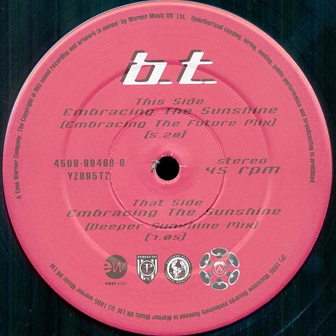 BT - Embracing The Sunshine