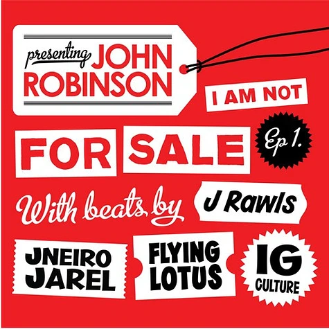 John Robinson - I Am Not For Sale EP 1.