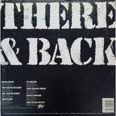 Jeff Beck - There & Back