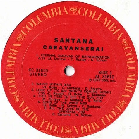 Santana - Caravanserai