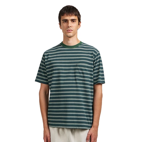 Beams Plus - Pocket Tee Pin Stripe