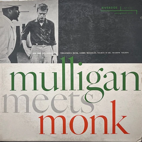 Thelonious Monk & Gerry Mulligan - Mulligan Meets Monk