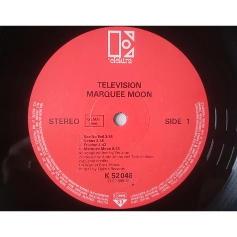 Television - Marquee Moon