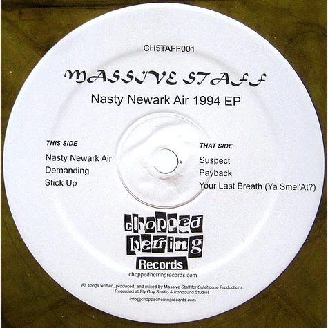 Massive Staff - Nasty Newark Air 1994 EP