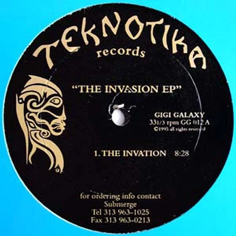 Gigi Galaxy - The Invasion EP