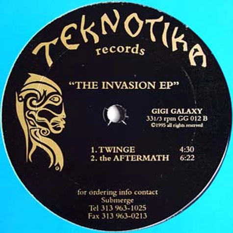 Gigi Galaxy - The Invasion EP