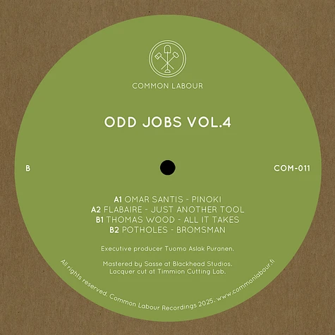 V.A. - Odd Jobs Volume 4 EP