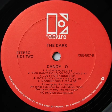 The Cars - Candy-O