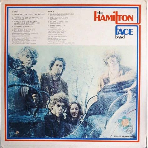 The Hamilton Face Band - The Hamilton Face Band