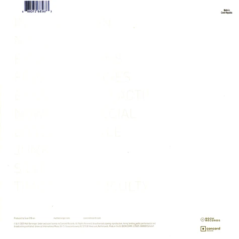 Matt Berninger - Get Sunk Translucent Cobalt Vinyl Edition