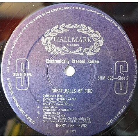 Jerry Lee Lewis - Great Balls Of Fire (Volume 1)