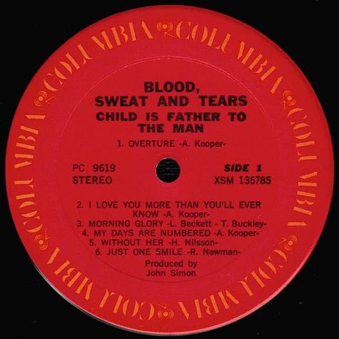 Blood, Sweat And Tears - Child Is Father To The Man