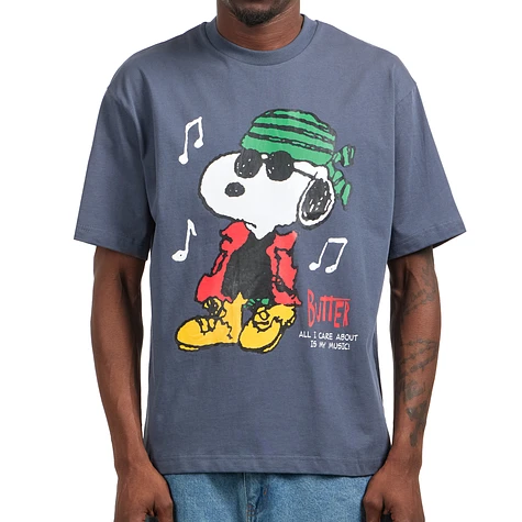 Butter Goods x Peanuts - Music Tee