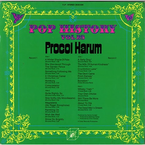 Procol Harum - Pop History Vol. 28