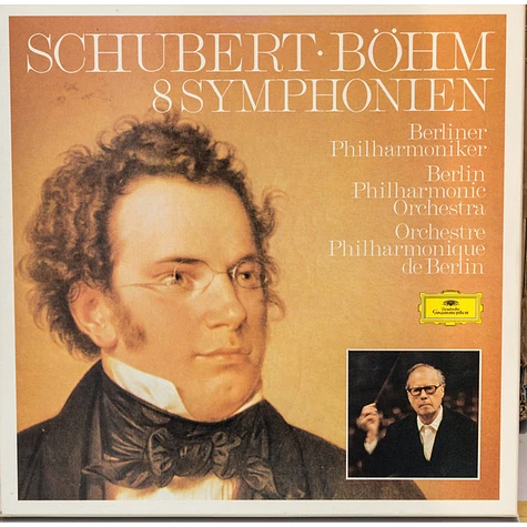 Franz Schubert – Berliner Philharmoniker ∙ Karl Böhm - 8 Symphonien ∙ Musik Zu Rosamunde