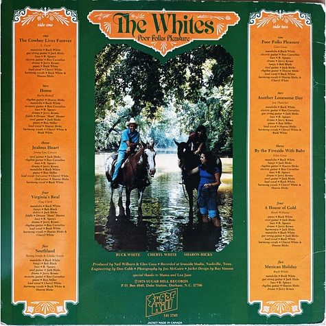 The Whites - Poor Folks' Pleasure