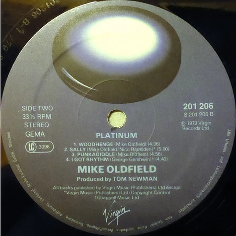 Mike Oldfield - Platinum