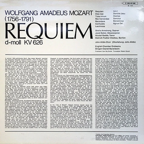 Wolfgang Amadeus Mozart - Requiem D-Moll KV 626