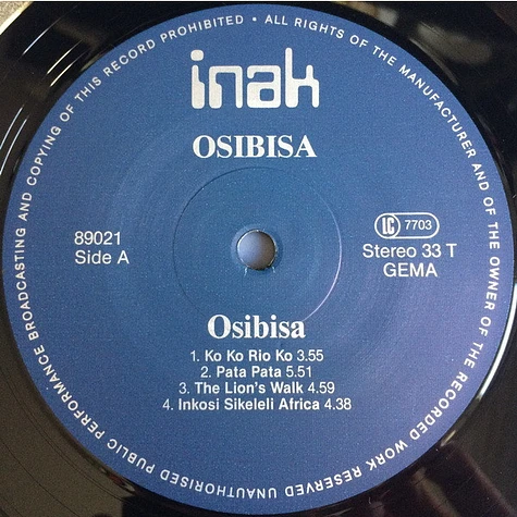 Osibisa - Movements