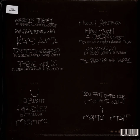 Kendrick Lamar - To Pimp A Butterfly 10th Anniversary Black Vinyl Edition