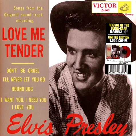 Elvis Presley - Love Me Tender Japan - Vinyl 10" - 2025 - Original | HHV