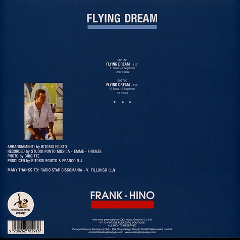Frank Hino - Flying Dream
